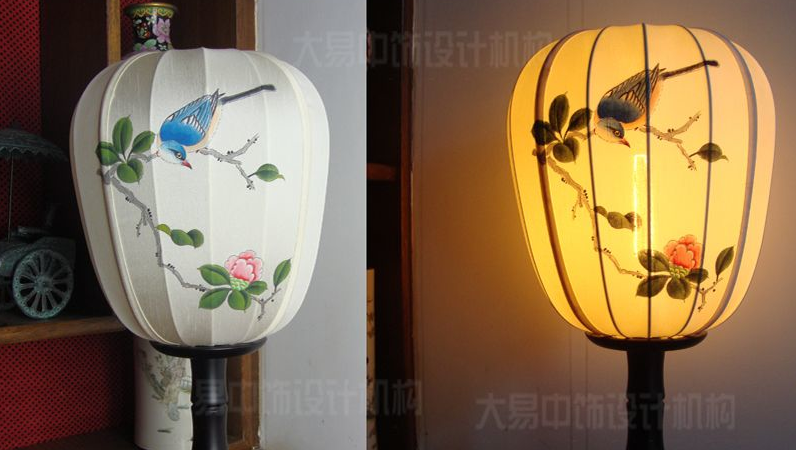 1竹節(jié)臺(tái)燈照片