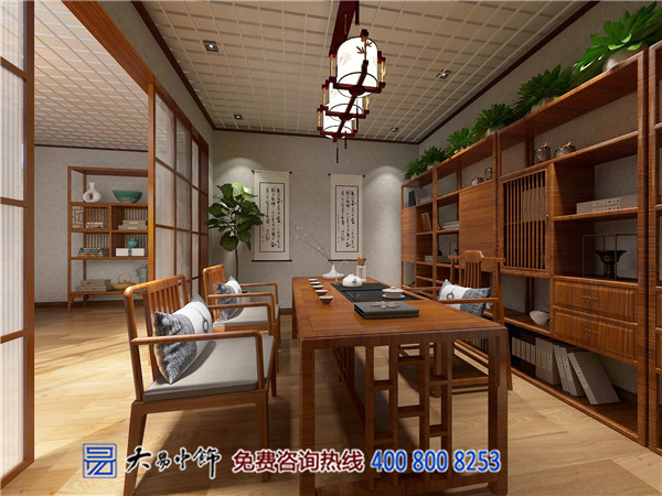 新中式茶室設(shè)計(jì)，靜心感悟生活的真諦！