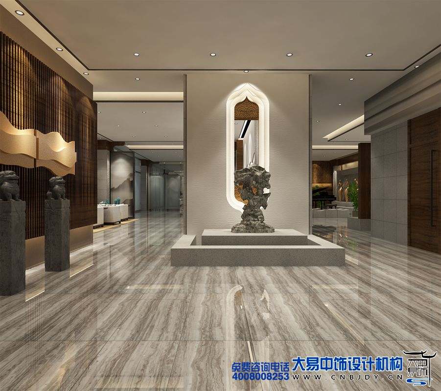 北京國(guó)際酒店新中式裝修風(fēng)格設(shè)計(jì)古今藝術(shù)文化的碰撞