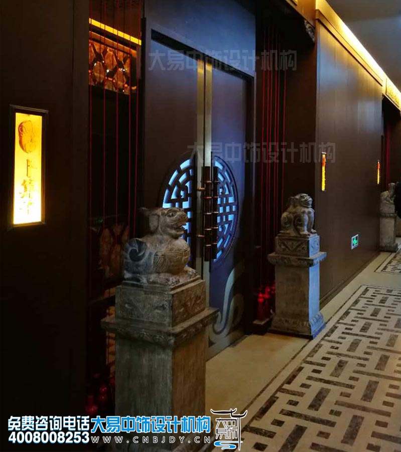 過道包房門現(xiàn)代中式風(fēng)格設(shè)計(jì)