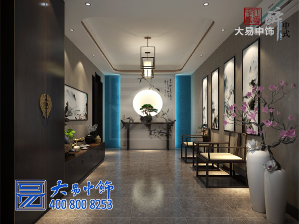 茶室中式設(shè)計(jì)裝修