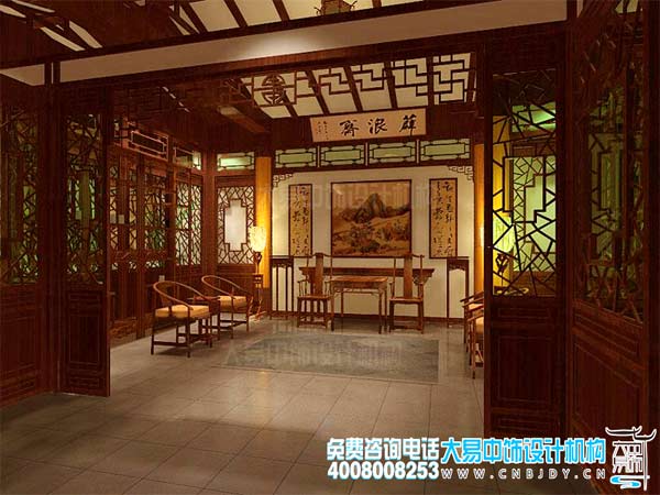 中堂中式設(shè)計(jì)效果圖