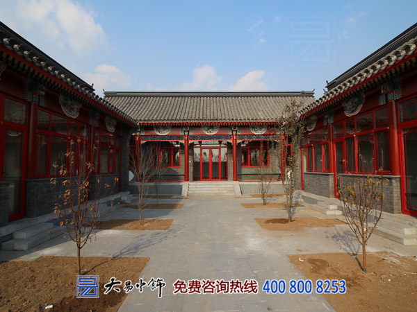 北京大興中式四合院中式設(shè)計(jì) 傳統(tǒng)住宿映照在現(xiàn)代中式生活之中