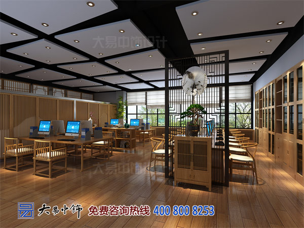海淀禪意中式辦公中式設(shè)計 愉悅的一種修煉