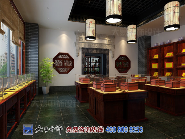 國(guó)藥堂中式設(shè)計(jì)裝修 尋醫(yī)問(wèn)藥應(yīng)有此典雅空間