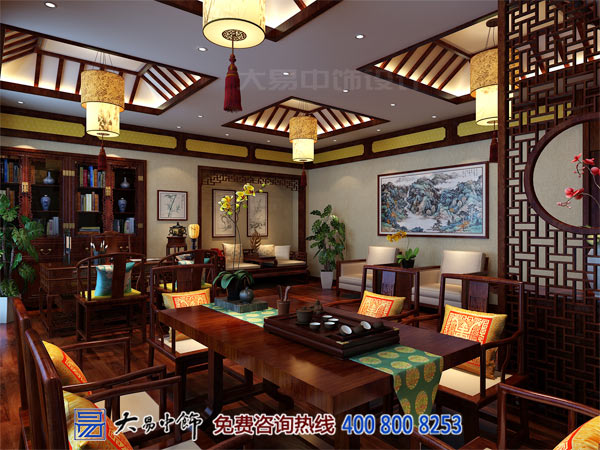 國(guó)藥堂中式設(shè)計(jì)裝修 尋醫(yī)問(wèn)藥應(yīng)有此典雅空間