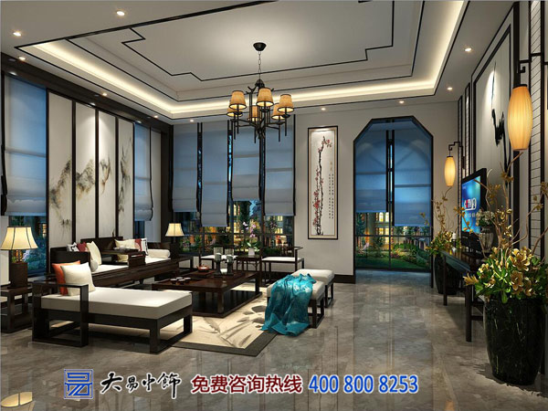 現(xiàn)代新中式別墅中式設計裝修 傳統(tǒng)家庭的后現(xiàn)代中式生活