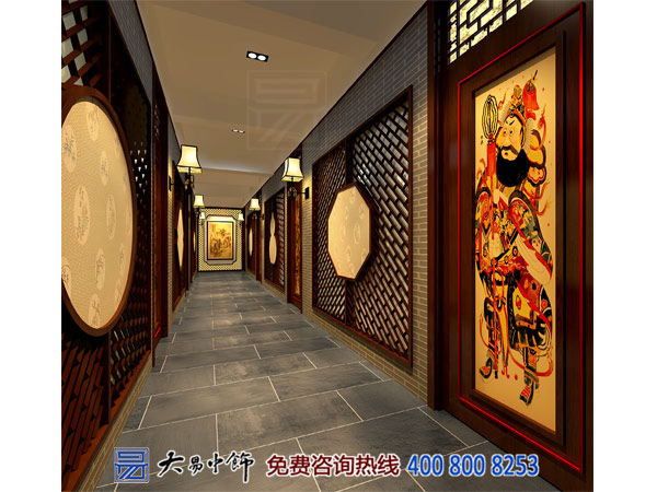 青海西寧中式酒樓中式設(shè)計 造禪意典雅就餐空間