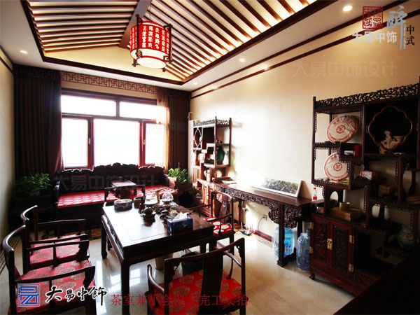 北京順義工業(yè)園區(qū)藥業(yè)集團(tuán)中式辦公空間中式裝修設(shè)計元素