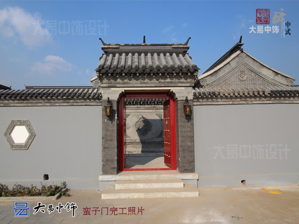 傳統(tǒng)中式四合院中式設(shè)計 集萃中式裝修竣工現(xiàn)場
