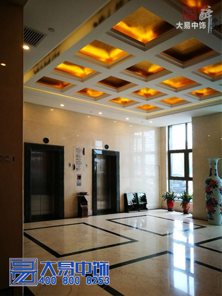 中式酒店中式裝修竣工現(xiàn)場 國際大酒店中式設計