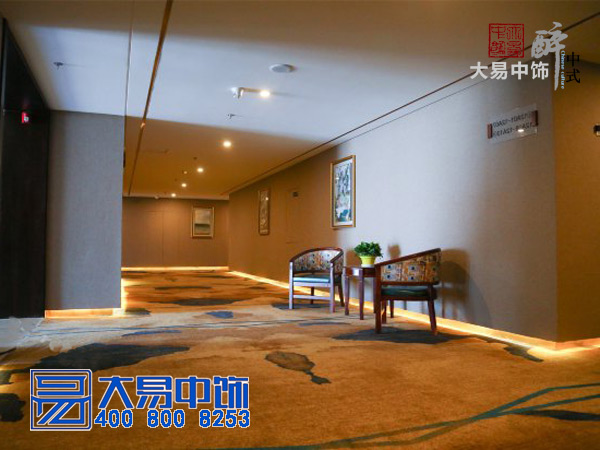 中式酒店中式裝修竣工現(xiàn)場 國際大酒店中式設計