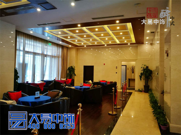 中式酒店中式裝修竣工現(xiàn)場 國際大酒店中式設計