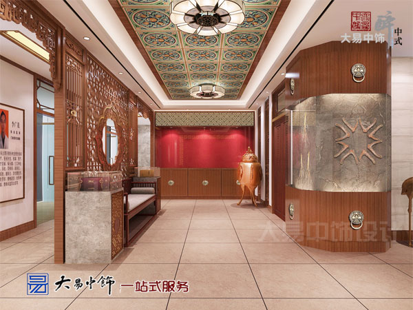 國醫(yī)館知藥堂中式裝修設(shè)計(jì) 渲染的傳統(tǒng)中醫(yī)文化