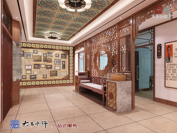 國醫(yī)館知藥堂中式裝修設(shè)計(jì) 渲染的傳統(tǒng)中醫(yī)文化