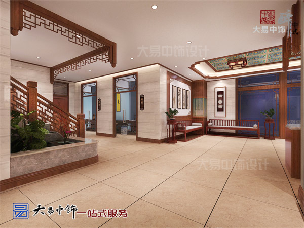 國醫(yī)館知藥堂中式裝修設(shè)計(jì) 渲染的傳統(tǒng)中醫(yī)文化