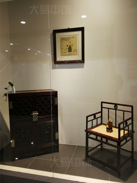 北京中式風(fēng)格紅木中式家具展廳中式裝修設(shè)計(jì)高貴大氣