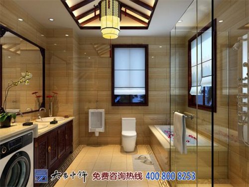 家裝小常識：衛(wèi)生間配色技巧，新中式家裝必備！